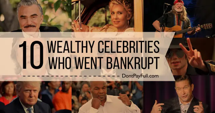 wealthy celebrities who went broke