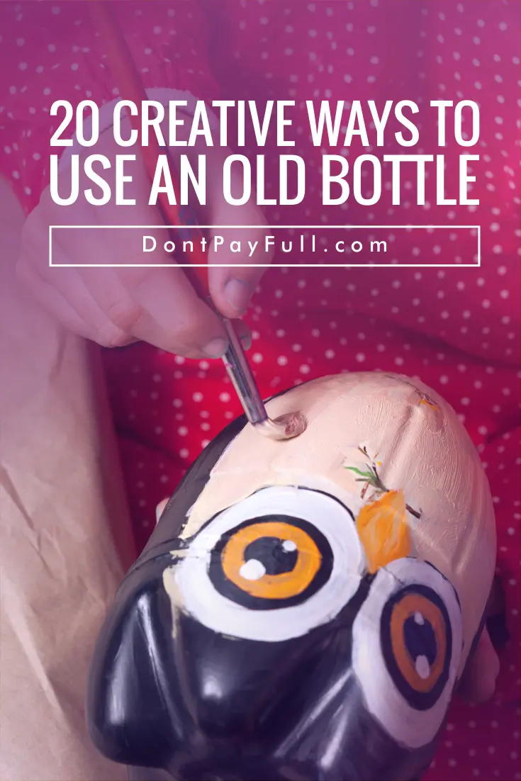 20 Creative Ways to Use an Old Bottle