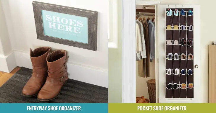 Super Cheap Ways to Organize Your Shoes