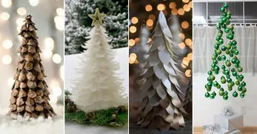 Unconventional DIY Christmas Trees