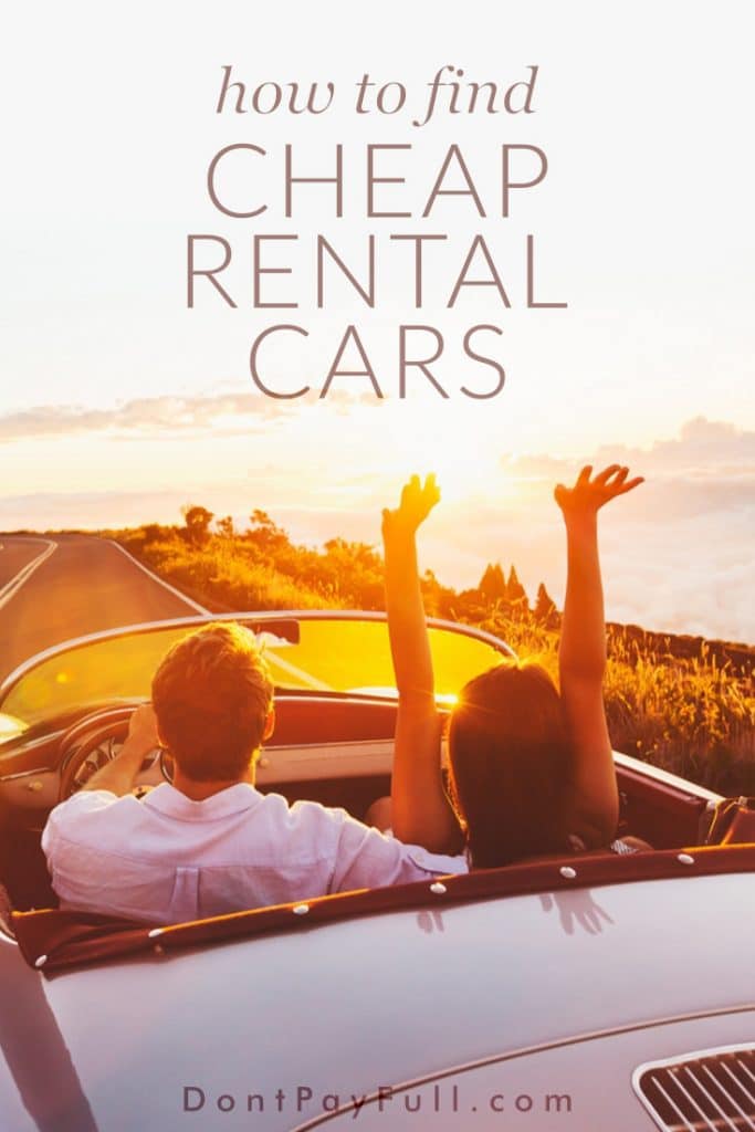 How to Find Cheap Rental Cars