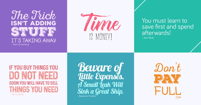 saving money quotes and sayings