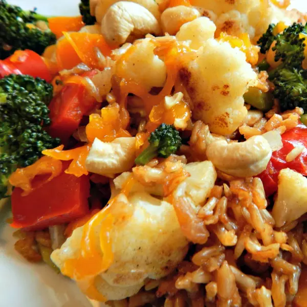 Cheap Healthy Meal: Vibrant Vegetarian Casserole