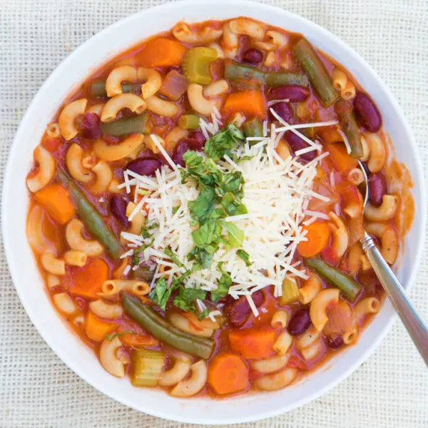 Cheap Healthy Meal: Minestrone Soup