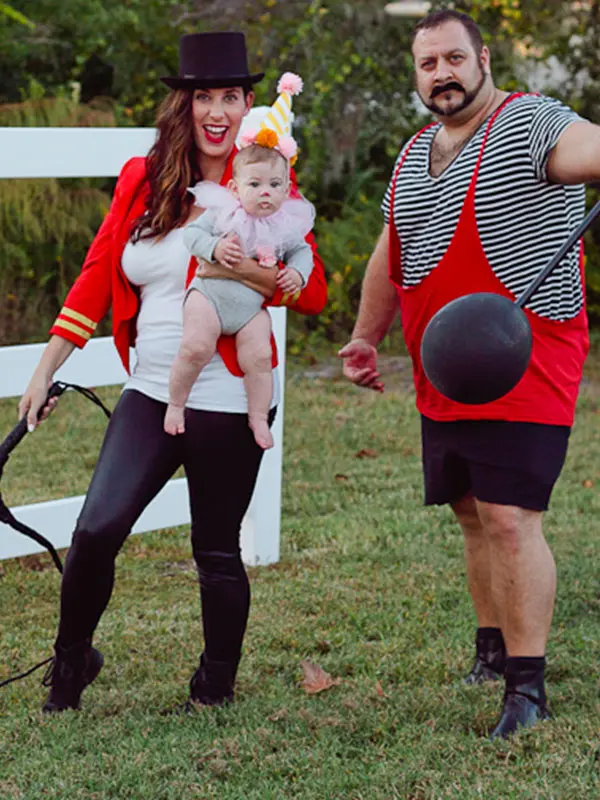 DIY Circus Family Costume 