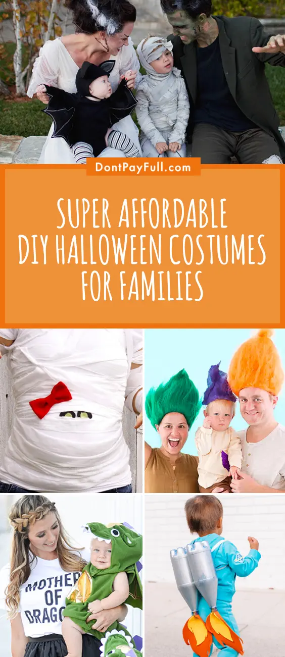 DIY Family Halloween Costumes