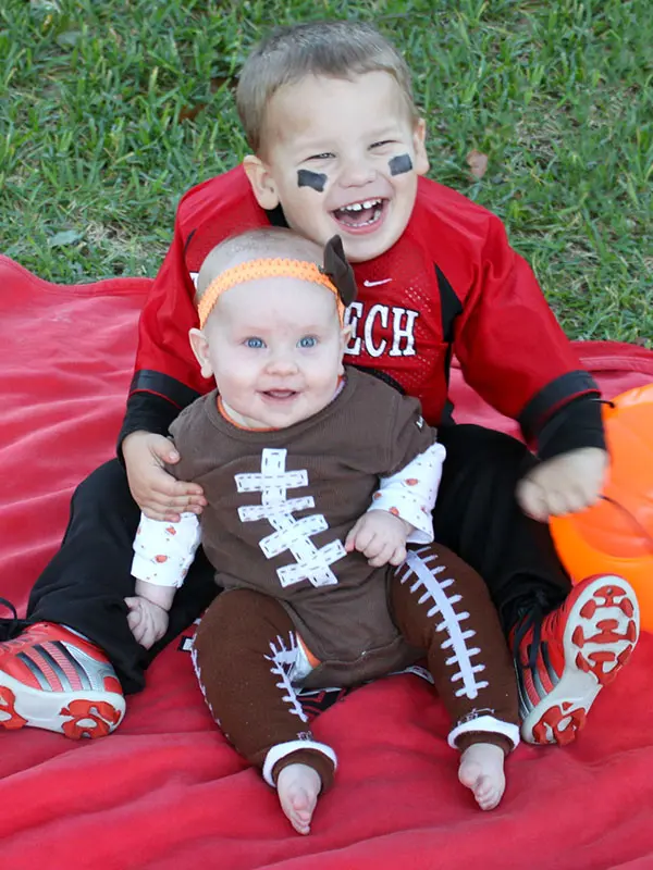 DIY Football Team Costume