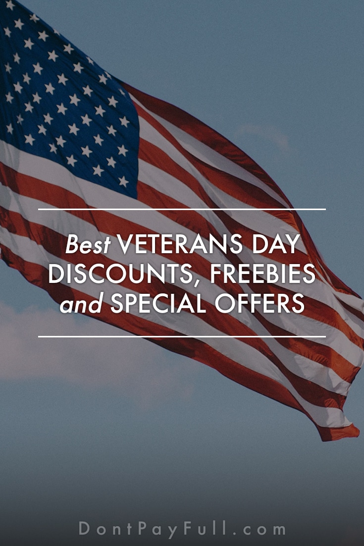 Veterans day discounts target