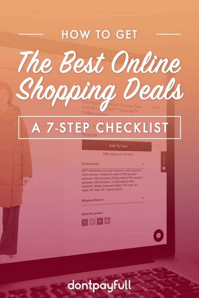 How To Get The Best Online Deals: A 7-Step Checklist