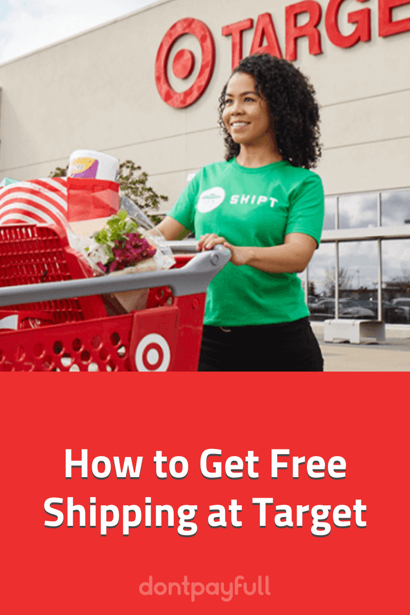 Free 6 month Shipt membership in the Target app for select